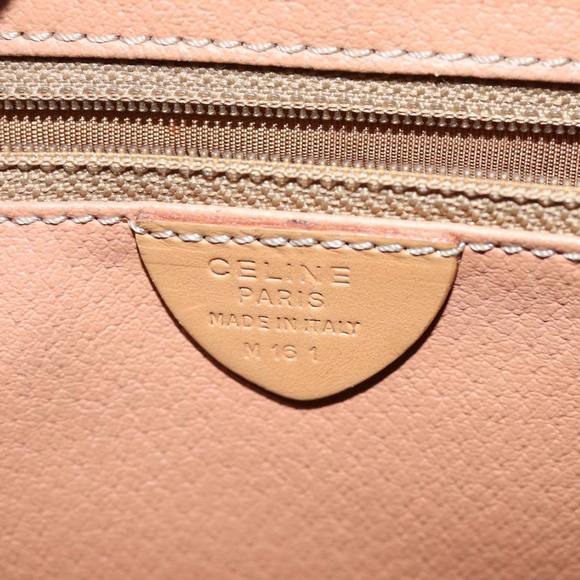 CELINE Macadam Canvas Tote Bag PVC Brown Auth 75236 - Picture 12 of 16